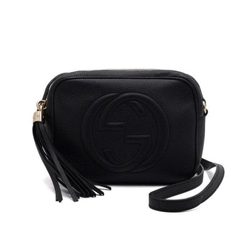 GUCCI Schwarze Soho Kleine Disco Schultertasche und Crossbody 156572051