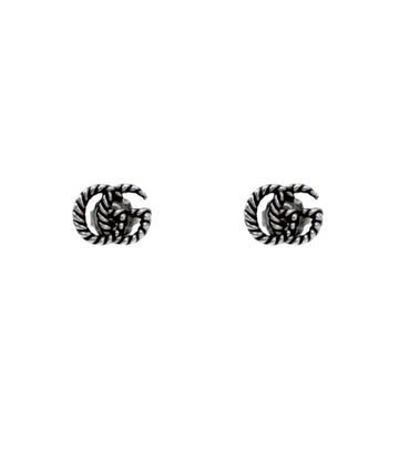 GUCCI ダブルGチェーンシルバーイヤリング 53152 156572072 [P]