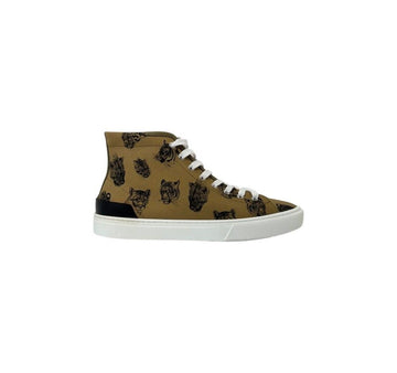 HERMES 未使用 クラップ ハイトップ スニーカー ブラウン FKPM1RH3 153392577