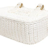 Miu Miu White Arcadi Crochet Tote Bag 58507 156614187 [P]