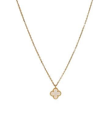 VAN CLEEF & ARPELS Süßes Mutterperlen Alhambra Halskette 59962 156619063