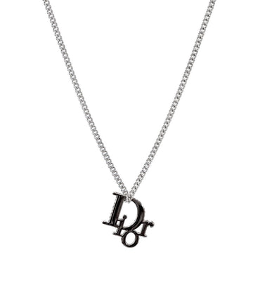 DIOR Cubic Oblique Silber Halskette 56686 156619806