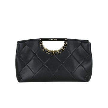 CHANEL Caviar Chain Tote Bag AS1639 14217 156624052