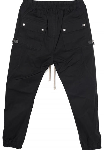 Rick Owens Cargo Bauhaus Cargo Black Heavy Poplin RU01F2377 TE 09 156625396
