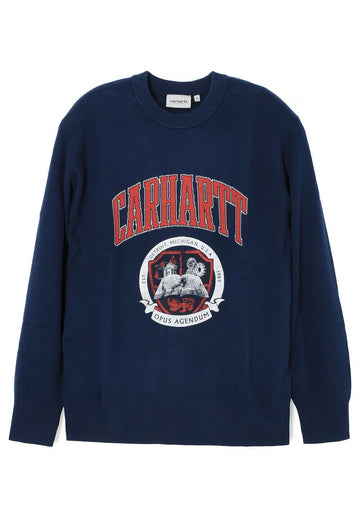 CARHARTT College WIP LIBRARY College Baumwollpullover INK I034521 E7XX 138388356
