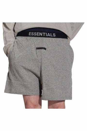 FEAR OF GOD Essentielle Lounge-Shorts in Grau 160SU212021F GREY HEATH 1113 139104781