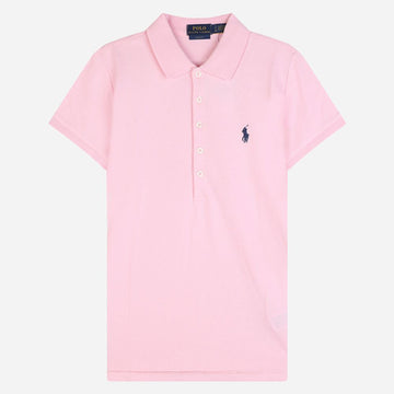 Polo Ralph Lauren Pony Logo Slim Fit Cotton PK Short Sleeve Pink 156701410