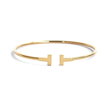 TIFFANY & CO T ワイヤーブレスレット Sサイズ IRM9TNO9 156702410