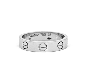 CARTIER ラブリングリングスモールホワイトゴールドB1228K351 154669458
