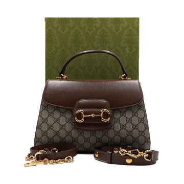 Gucci 1955 Horsebit Medium Top Handle Women’s Tote Bag and Shoulder Bag 702049 156712404