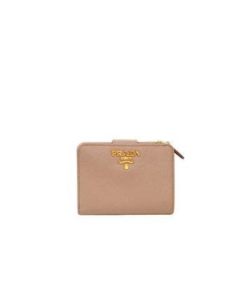 PRADA ピンク サフィアーノ 二つ折り財布 55881 156718175