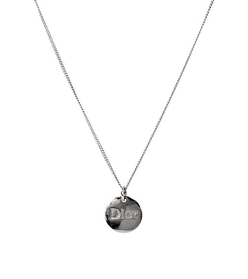Dior Coin Silver Necklace 52350 156718977