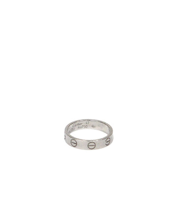 Cartier 18K White Gold Love Ring Size 7 49328 156720137