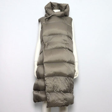 RICK OWENS フードライナー レディース ベスト ロング ダウンジャケット aa63448 156724447