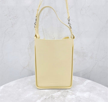 Balenciaga New Tool 20 Yellow Leather Tote Crossbody Bag 152926199
