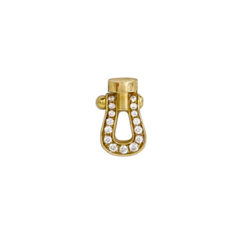 FRED 18k kleine Ohrstecker 18K Gelbgold Diamant EO1DCAI8 156746757