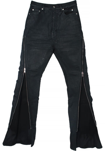 RICK OWENS ボランバナナ ブラック ワックス ストレッチ デニム DU02D2363 SBW 99 118671043