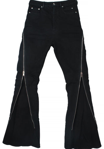 Rick Owens BOLAN BANANA Stretch Denim Pants DU02C5363 SBB 09 60485940