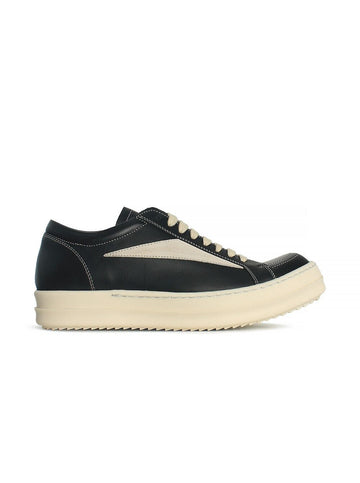 RICK OWENS Vintage Sneakers Schwarz Milch RP01C5888 LPOLVS 911 54765792