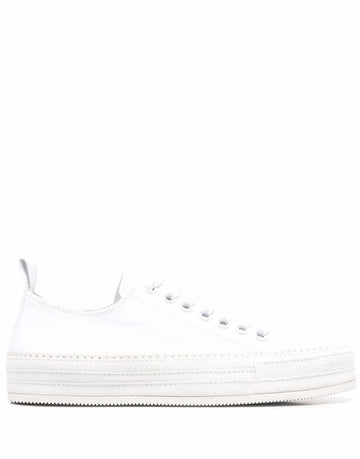 ANN DEMEULEMEESTER GERT ロー ティップ デニム スニーカー ホワイト 2201WN03185001 32701593