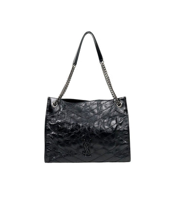 Saint Laurent Black Leather Niki Shopper Bag 59951 156759677