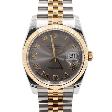 Rolex Datejust Gray Roman 36mm Men's Watch 116233 156760057