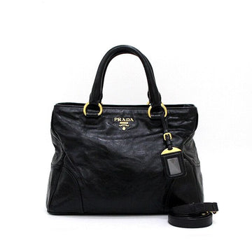 Prada Bitele Shine Gold Logo Tote Bag and Shoulder Bag AA64339 156760250