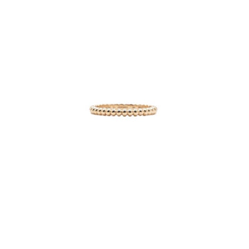 VAN CLEEF & ARPELS 18Kイエローゴールド ベレリー スモールビーズ リング 11号 aa63697 156775519