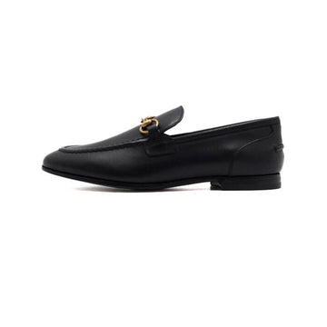 Gucci Black Leather Horsebit Women's Loafers 406556 156775668
