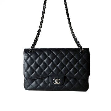 CHANEL クラシックキャビアフラップショルダーバッグA58600 14245 156778816