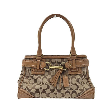 Coach Jacquard Shoulder Bag 52726013 156778927