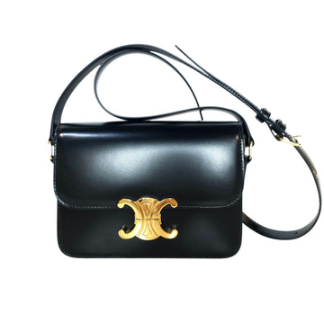 Celine Calfskin Thin Triumph Shoulder Bag Crossbody 188423 14232 156778941