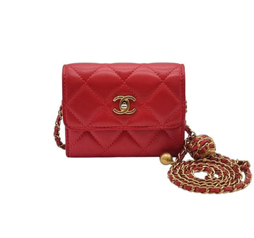 CHANEL Golden Ball Chain Card Wallet CHB080510 151516930