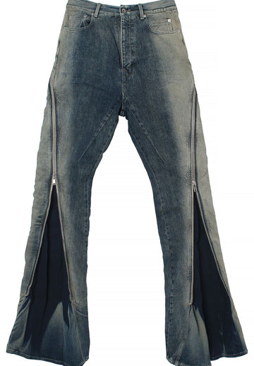 Rick Owens DRKSHDW BOLAN BANANA Mineral Pearl Degrade DU01C6363 DMPDE 38D 49903204