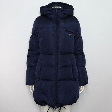 Prada Women's Down Padding Jacket 29F430 in Navy 156712426