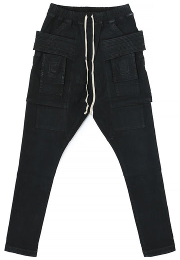 RICK OWENS Cargo-Hose DRKSHDW CREATCH CARGO SBB Stretch-Jeans DU02B4376 09 37937397