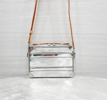 Louis Vuitton Silver Trunk Crossbody Bag M45885 156809694
