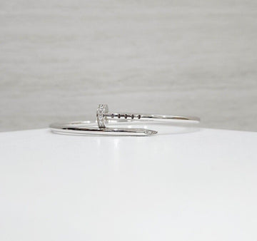 CARTIER ホワイトゴールドダイヤモンドブレスレット SM 15号 156809719
