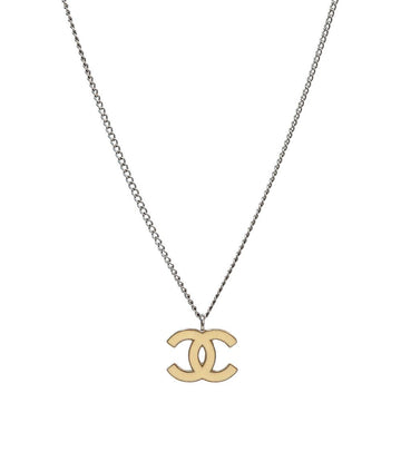 CHANEL CC Silber Halskette 59285 156821671