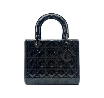 Dior Lady Patent Tote Bag Shoulder Bag B1202N036 151517032
