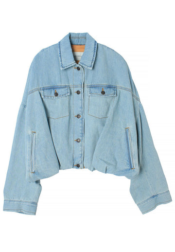 Dries Van Noten VESTO Ice Blue Denim Jacket 120059092