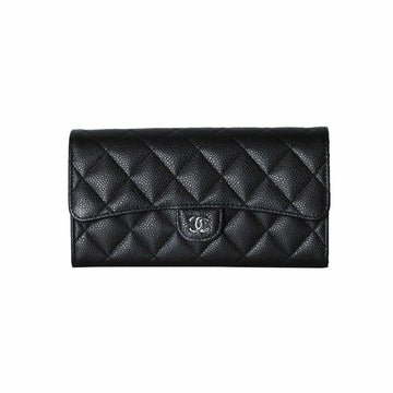 CHANEL クラシックカビアフラップ長財布AP0241 14261 156841966