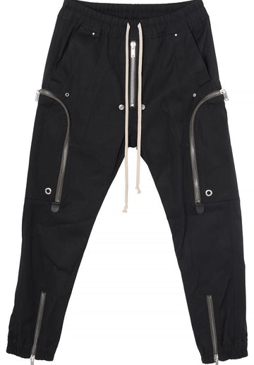 Rick Owens Cargo Bauhaus Cargo Black Heavy Poplin RU01F2377 TE 09 156625396 [P]