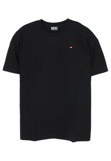 Diesel TJUSTMICRODIV Short Sleeve T-Shirt Black A064180HFAX 9XX 54245724