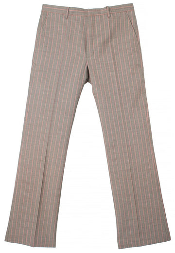 Dries Van Noten PREELY Flared Wool Pants Brown 77662915