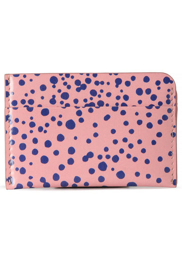 Dries Van Noten Rose Printed Leather Card Case 242012108558303 119024387