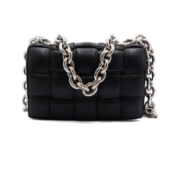 Bottega Veneta Black Intrecciato Ponte Top Handle Chain Cassette Bag Tote Bag Shoulder Bag Crossbody Bag 631421 156848133