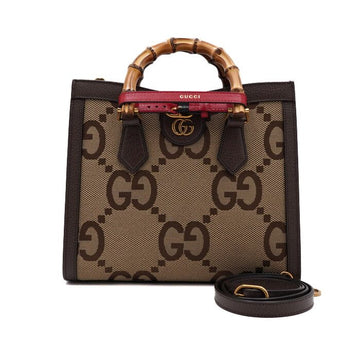 Gucci Diana GG Bamboo Small Tote Bag and Shoulder Bag 660195 156848138