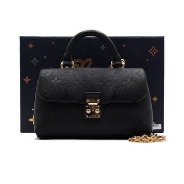 Louis Vuitton Black Monogram Empreinte Nano Madeleine Tote and Crossbody Bag M12144 156848152