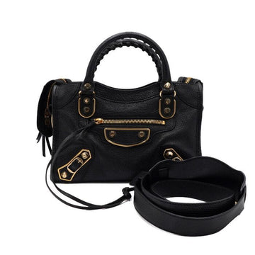 Balenciaga Mini City Tote Bag with Gold Hardware 390160 156848156